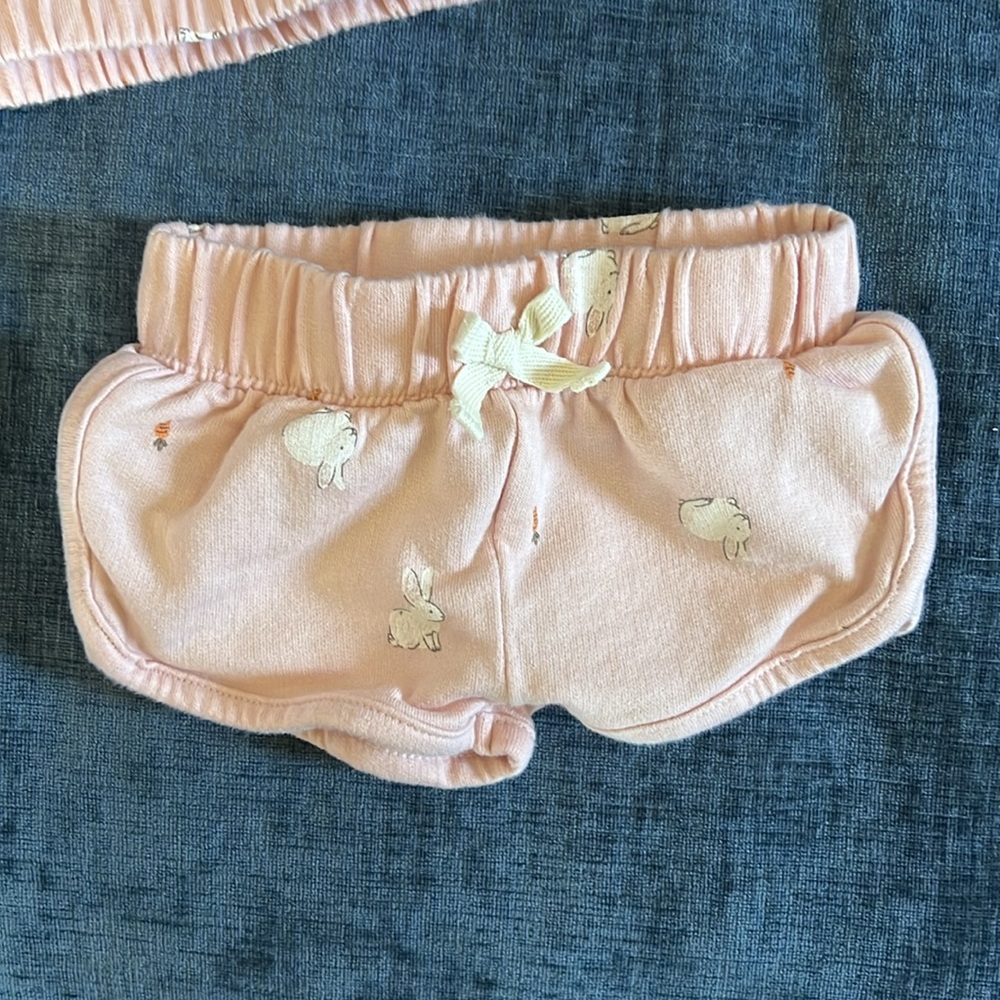 Carter’s Bunny Sweatsuit Outfit - Picture 3 of 6